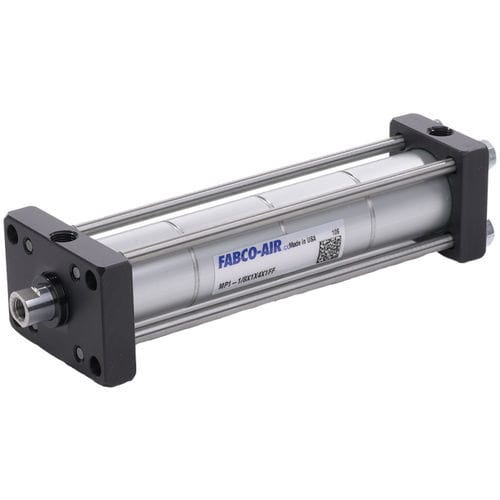 空圧シリンダ - Multi-Power®  - FABCO-AIR - 電磁ピストン / ピストンロッド付き / マルチ ピストン