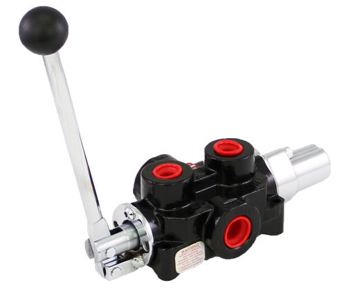 スプール油圧方向制御弁 - LS series - BRAND HYDRAULICS - レバー式 / 4チャンネル / コンパクト