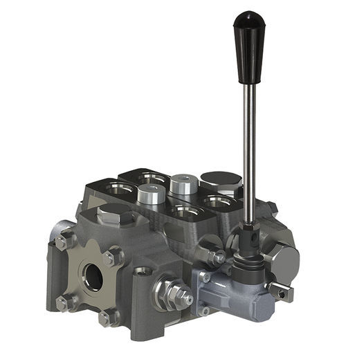 スプール油圧方向制御弁 - V250   - Muncie Power Products - レバー式 / パイロット / コンパクト