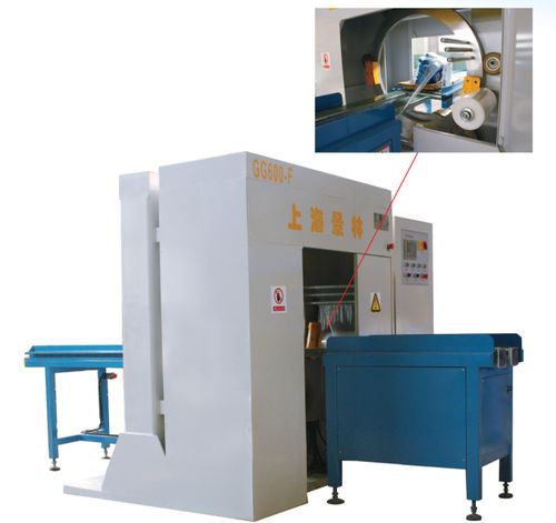 オービタルストレッチ包装機 - GG - Shanghai Jinglin Packaging Machinery Co.,Ltd - 自動 / 伸縮フィルム / 気泡緩衝材