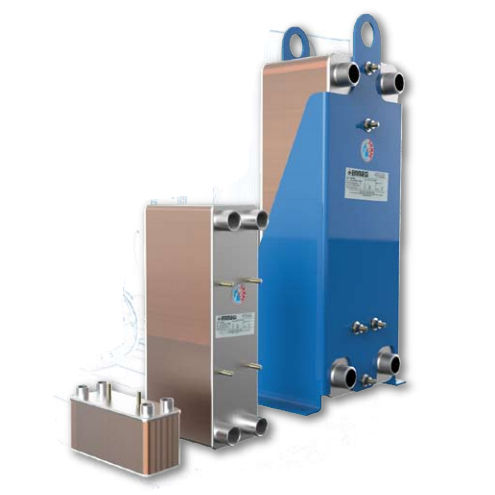 ブレージングプレート式熱交換器 - PB - Emmegi Heat Exchangers - 空気/油 / 銅製 / ニッケル製