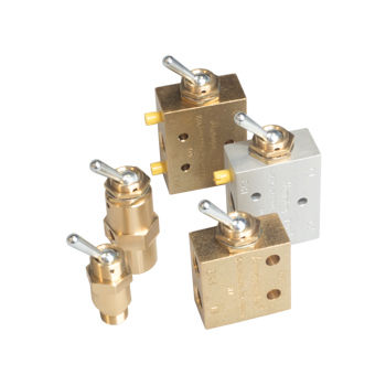 レバーバルブ - TAC Miniature Toggle Valves - Humphrey Products - 空圧式 / 手動式 / 制御