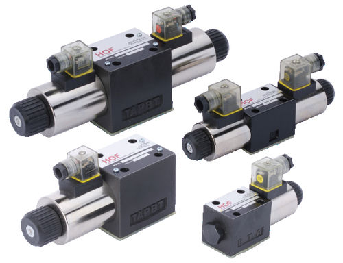 スプール油圧方向制御弁 - CETOP WE series - HOF HYDRAULIC - 直動式 / ソレノイド操作