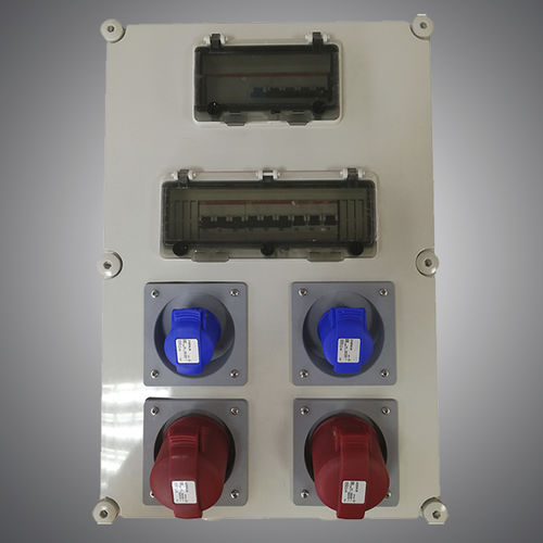 コンセントタップ付電気エンクロージャ - JIANGSU JIANLONG ELECTRICAL CO.,LTD - 装備 / 壁取り付け式 / モジュール式