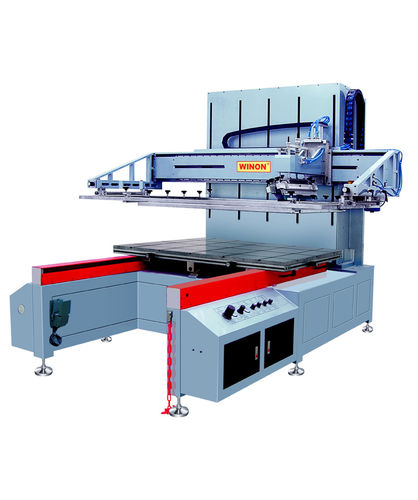 自動スクリ—ン印刷機 - 1 000 x 1 500 mm, 300 p/h | WSC-1500BE - WINON INDUSTRIAL CO.,LTD - カラー / 木ずり用 / 大サイズ