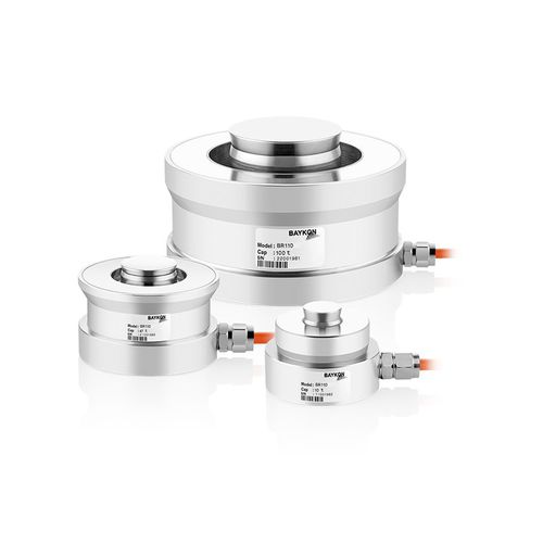 圧縮ロードセル - BR110 / BR110S / BR110HT - BAYKON Industrial Weighing Systems - ボタン型 / 静電容量式 / ホッパー用