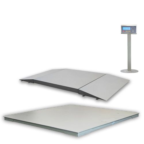 プラットフォームはかり - BK Series - BAYKON Industrial Weighing Systems - 独立型表示画面付き / ステンレススチール製 / 防水・防塵性能