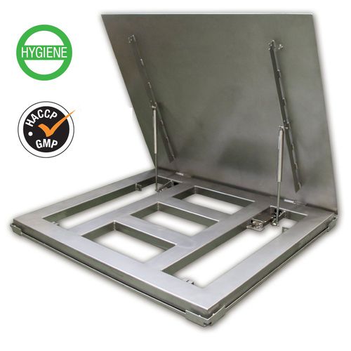 プラットフォームはかり - BP - BAYKON Industrial Weighing Systems - 独立型表示画面付き / ステンレススチール製 / IP68