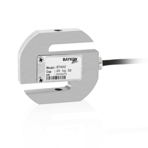 引張りロードセル - BT602 - BAYKON Industrial Weighing Systems - S / 静電容量式 / 計量