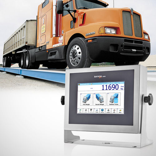 車両用天秤 - BAYKON Industrial Weighing Systems - 電子 / キログラム / デジタル