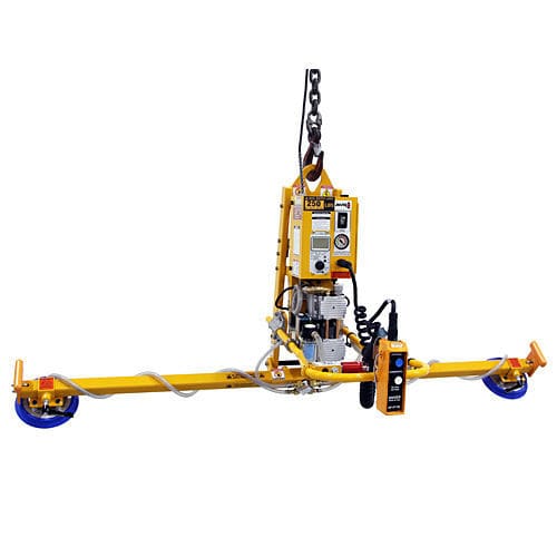 フレームバキュームリフト - ATL25M2 series  - ANVER Vacuum System Specialists - ガラスプレート / 調整可能 / 電動式