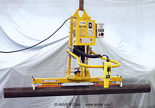 石スラブ材用バキュームリフト - ETL7.5M2-40FXMROC - ANVER Vacuum System Specialists - 配管用 / 空気圧式 / 回転式