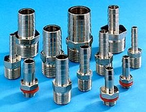 真空用接続部品 - A series - ANVER Vacuum System Specialists - バーブ / ステンレス製 / NPT