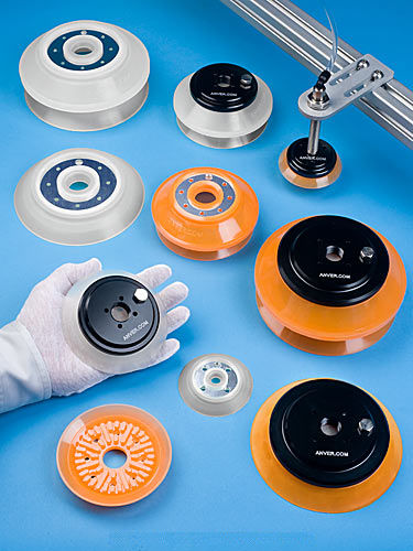 ベローズ吸盤 - B series - ANVER Vacuum System Specialists - 二トリル製 / 多機能 / 縦型
