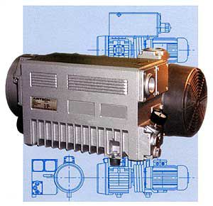 回転翼真空ポンプ - AFM series - ANVER Vacuum System Specialists - 潤滑 / 230VAC / 460 VAC