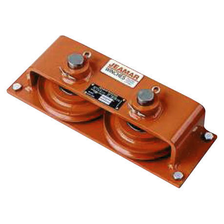 ローラー滑車 - FA series - Jeamar Winches - 溝付き / 鋳鉄製 / スチール製