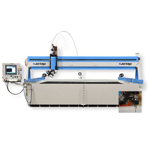 研磨式ウォーター ジェット切断機 - EDGE X-5 - JET EDGE - 金属用 / 板金用 / CNC