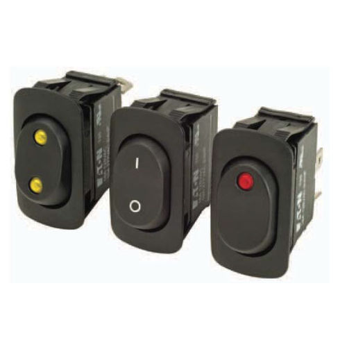 ロッカースイッチ - X series - Eaton Commercial Controls - 単極 / バイポーラ型 / 4極