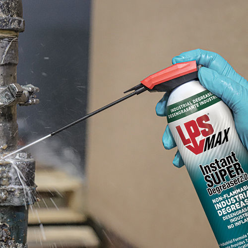 油性洗浄剤スプレー - LPS® MAX Instant Super Degreaser - LPS Laboratories - ケーブルおよびチェーン用 / 不燃性 / 溶媒なし