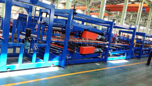 EPS/ミネラルウールサンドイッチパネル製造ライン - SP-9 Z-Lock - Shanghai Zhongji Machinery Co.ltd - 自動
