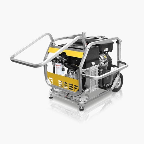 エンジン式油圧パワーユニット - Super Raptor  - DOA Hydraulic Tools Srl - オイル / 持ち上げ用 / ポンプ