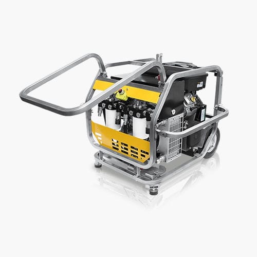 電動油圧パワーユニット - SUPER RAPTOR DUAL - DOA Hydraulic Tools Srl - 電動 / ガソリンエンジン / オイル