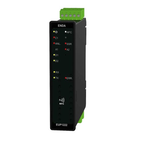 プログラム可能サーモスタット - EUP1222 - ENDA - DINレール / デジタル