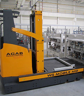 ハンドリング用台車 - WG MOBILE - AGAB Pressautomation AB - 金型用 / 電動式 / バッテリー式