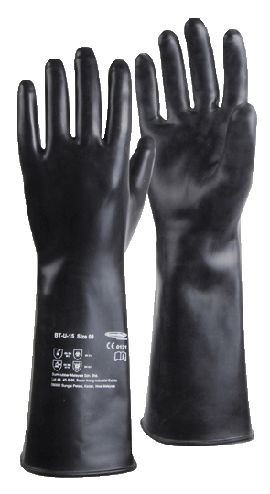 研究所用手袋 - 0.10 mm | BT-U-15 - Sumirubber Malaysia Sdn. Bhd. - 化学防護 / ブチル