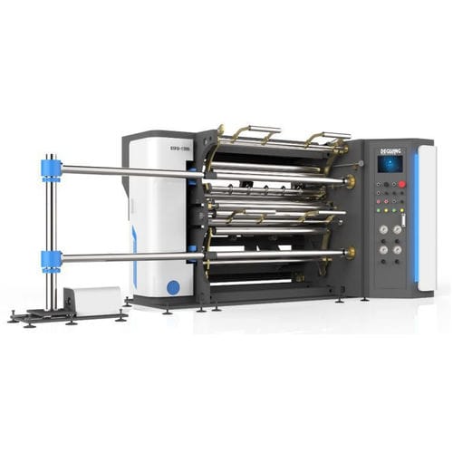 自動ボビン巻取り機 - GSFQ1300B - Zhejiang Deguang Machinery Co. , Ltd. - 高速 / 紙用 / プラスチックフィルム用