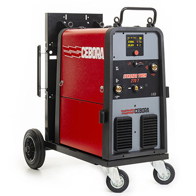 MIG-MAG溶接機用電源 - SYNSTAR TWIN 270 T - CEBORA - 三相 / インバータ
