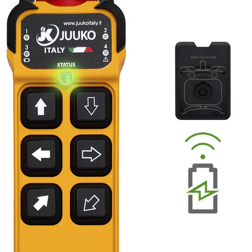 ワイヤレスリモコン - JK600QI  - Juuko Italy - ボタン式 / 産業用 / ボタン6個