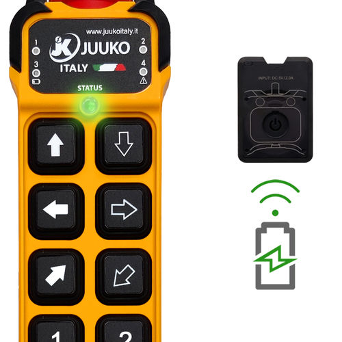 ワイヤレスリモコン - JK800QI  - Juuko Italy - ボタン式 / 産業用 / ボタン8個