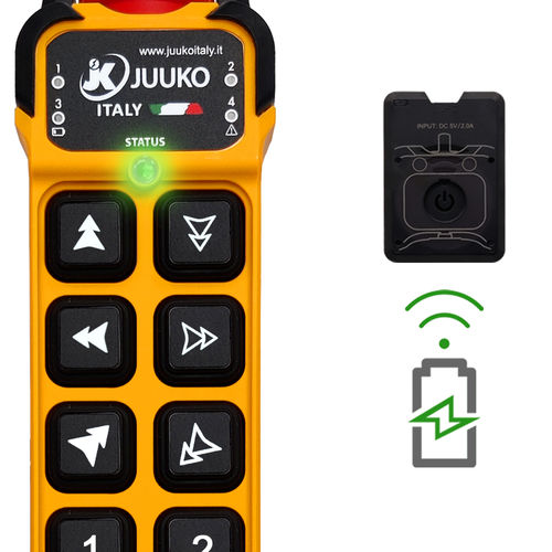 ワイヤレスリモコン - JK808QI  - Juuko Italy - ボタン式 / 産業用 / ボタン8個