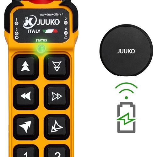 ワイヤレスリモコン - JK808QI  - Juuko Italy - ボタン式 / 産業用 / ボタン8個