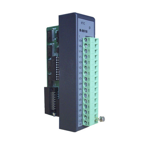 アナログ入出モジュール - R-9018 - Beijing Gemotech Intelligent Technology Co., Ltd. - マルチチャンネル / プログラマブル ロジック コントローラ用 / DINレール