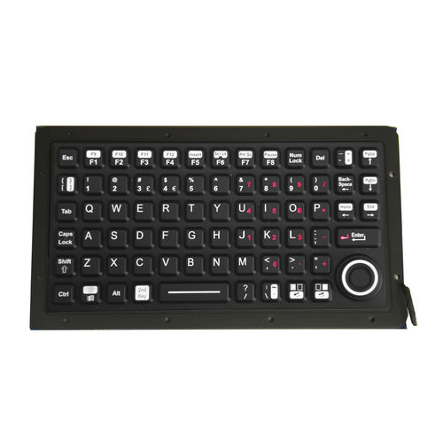 パネル設置用キーボード - KIO6800 Series - CTI Electronics Corporation - メカニカルキー / 101-104キー / 産業用