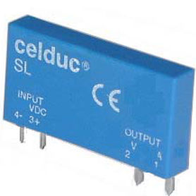 超小型固体継電器 - SLA series - celduc relais - スリム / プリント基板用 / 電源