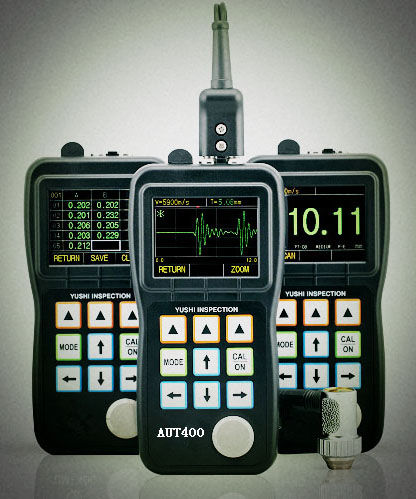 超音波式厚さ計 - AUT400 - Beijing Cap High Technology Co.,Ltd. - 壁 / 携帯型 / デジタル ディスプレイ
