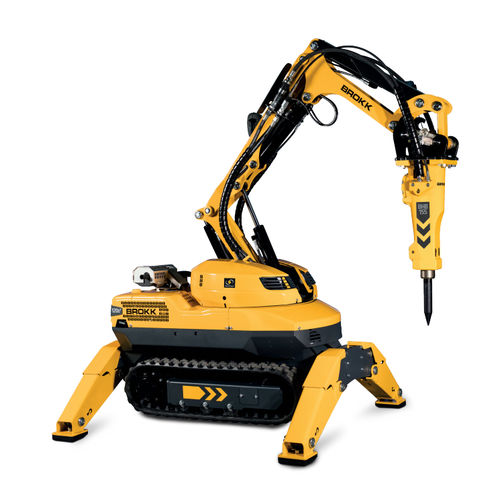 遠隔操作式破壊用ロボット - BROKK 120DII - Brokk - 原子力産業用