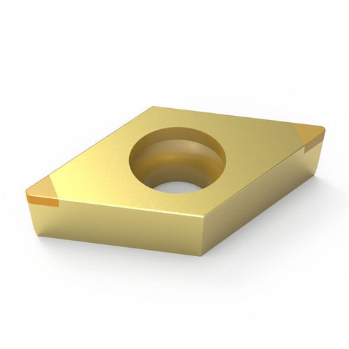 CBNターニング用小プレート - DCGW - Beijing Worldia Diamond Tools Co., Ltd - スチール用 / 高速 / 難削材用