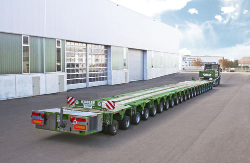6軸以上自動台車 - InterCombi PB - SCHEUERLE Fahrzeugfabrik GmbH - 重荷重用