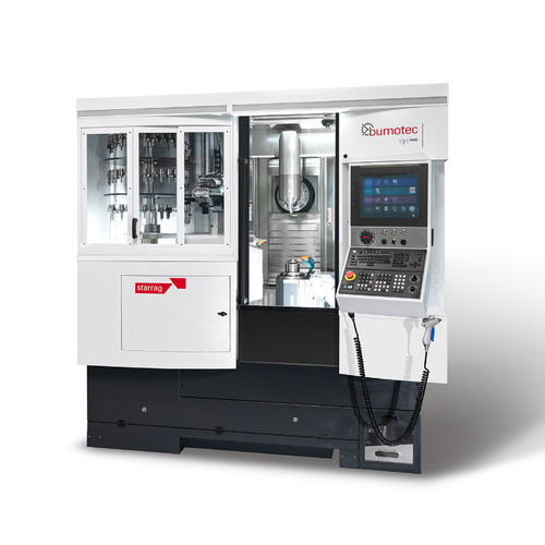 CNCフライス加工センター - Bumotec 191neo - Starrag - 縦型 / 7 軸 / スピンドル
