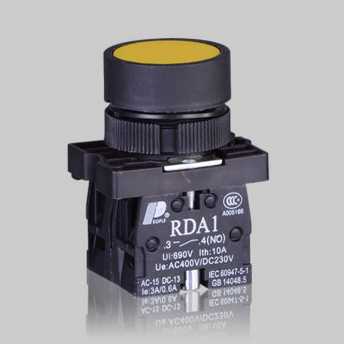 マッシュルーム押しボタンスイッチ - RDA1 series pushbutton - PEOPLE ELE. APPLIANCE GROUP CO., LTD. - キーロック / 標準 / 銀接点