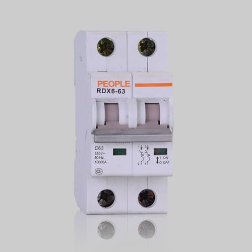 不足電圧保護遮断器 - RDX6-63 Series - PEOPLE ELE. APPLIANCE GROUP CO., LTD. - AC / ショート防止 / モジュラー