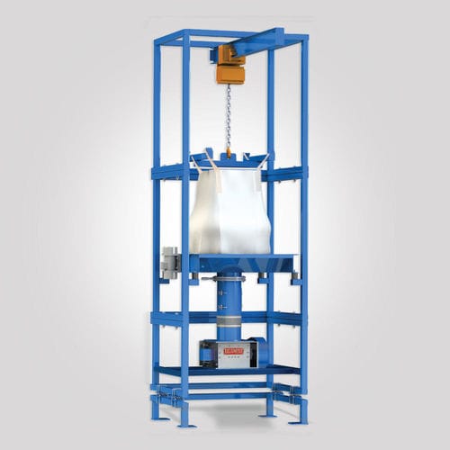 コンテナバッグ取出し機 - Delumper® (BBU) - Franklin Miller, Inc.