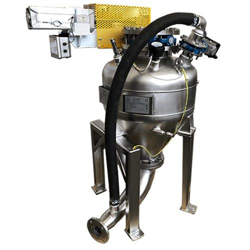 ステンレス製空圧式輸送システム - GVF Impianti Srl - 高密度位相 / 粉末用 / 食品用