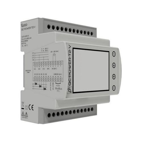 三相電力量計 - QC-POWER-T2-V - qeed - DINレール / 50 Hz / RS-485
