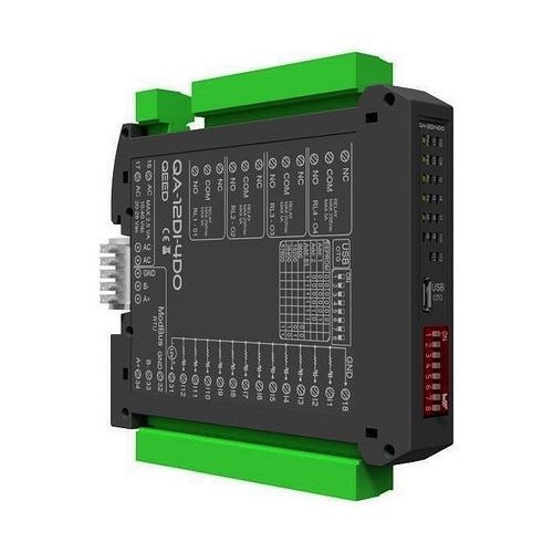 デジタル入出モジュール - QA-12DI-4DO - qeed - Modbus RTU / シリアル / USB