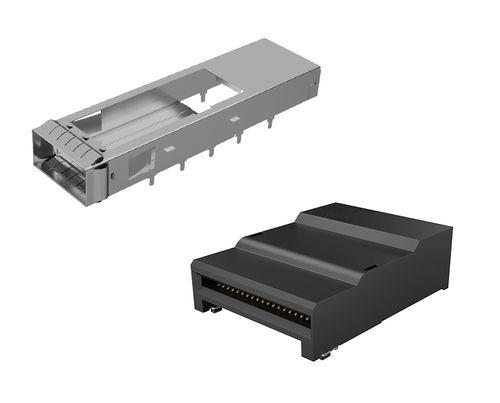 データ用コネクター - FCI - プリント基板 / QSFP-DD / 溶接用